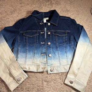 Ombré denim jacket 😍